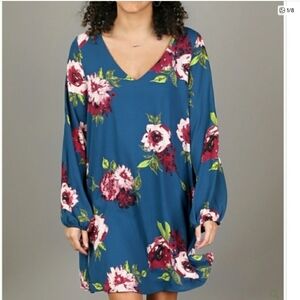 Altar'd Stste Water The Roses Floral Mini Dress